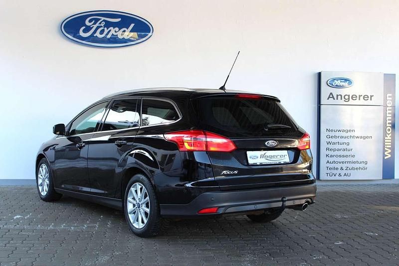 Gebraucht Ford Focus Titanium 150 PS (110 kW) 2016 Iridiumschwarz metallic Kombi