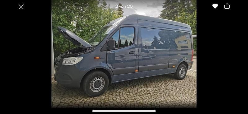 Gebraucht Mercedes E-Sprinter 85 kW (116 PS) 2021 Grau Van