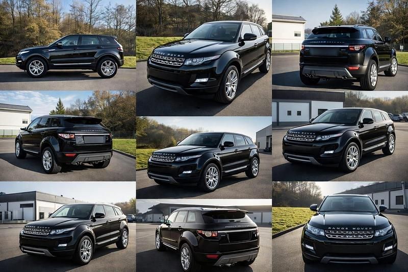 Gebraucht Land Rover Range Rover evoque 150 PS (110 kW) 2013 Schwarz SUV