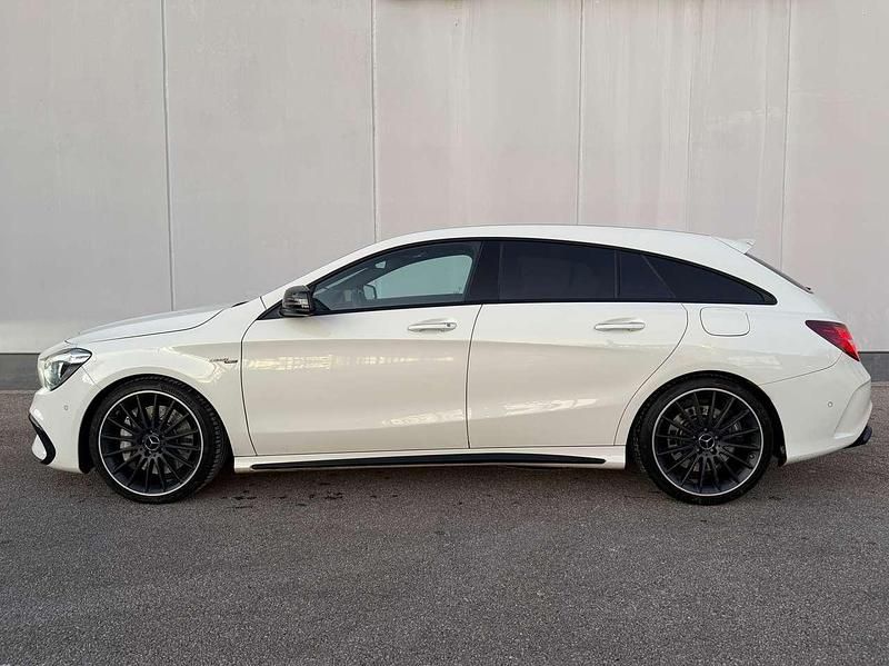 Gebraucht Mercedes CLA45 AMG Shooting Brake AMG 381 PS (280 kW) 2018 Weiß Kombi