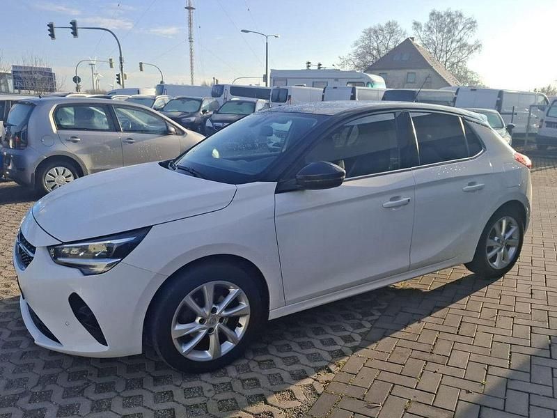 Weiß Gebraucht 2021 Opel Corsa Elegance Kleinwagen | 12.890 € (Etwas zu teuer) - Bild 1/4