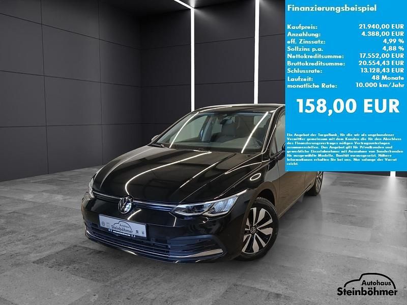 Gebraucht VW Golf VIII Move 2024 Grenadillschwarz (schwarz)