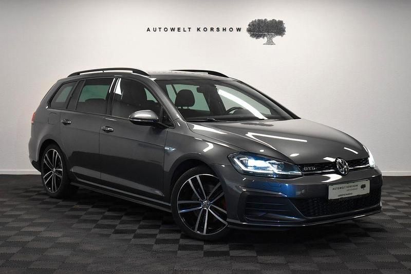 Grau Gebraucht 2018 VW Golf VII GTD Kombi | 22.000 € (Teuer) - Bild 1/3