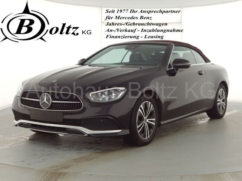 Gebraucht Mercedes E200 197 PS (144 kW) 2021 Schwarz (schwarz) Cabrio