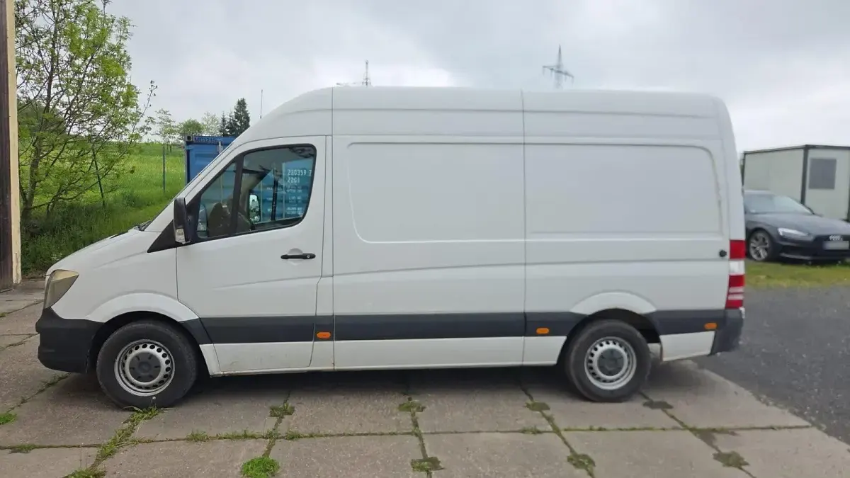 Gebraucht Mercedes Sprinter 163 PS (119 kW) 2017 Weiß Van