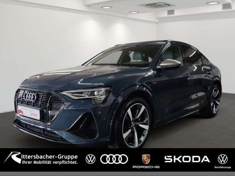 Plasmablaumetallic Gebraucht 2021 Audi e-tron Ambiente SUV | 43.270 € (Guter Preis) - Bild 1/4