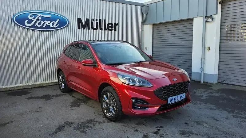 Lucid red metallic Gebraucht 2023 Ford Kuga S SUV | 33.500 € (Teuer) - Bild 1/4