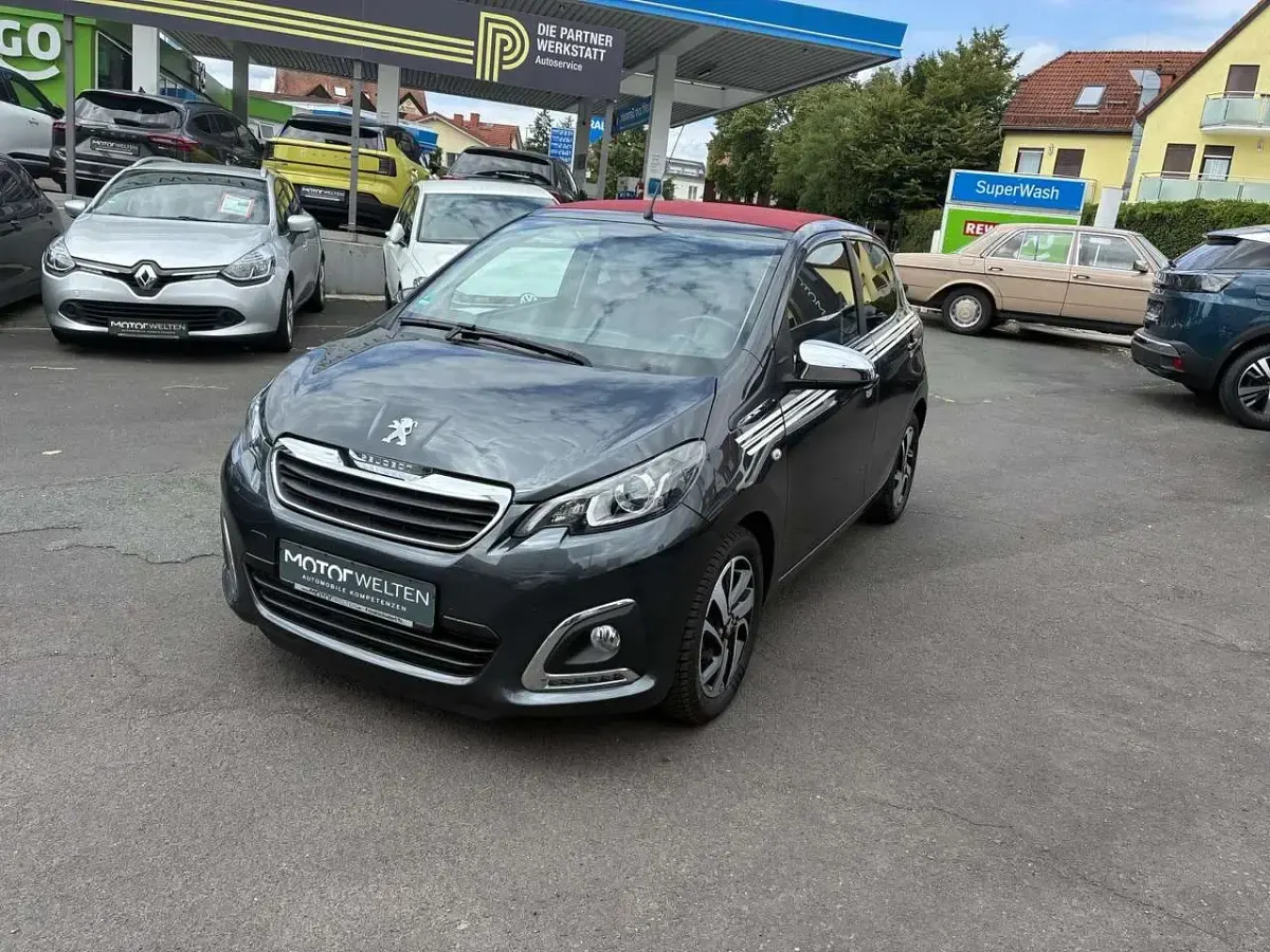 Gebraucht Peugeot 108 Top! Collection 72 PS (52 kW) 2020 Zu lackieren dark grey mica 1e Kleinwagen