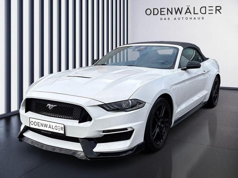 Weiss Gebraucht 2022 Ford Mustang Cabrio | 29.988 € (Guter Preis) - Bild 1/4