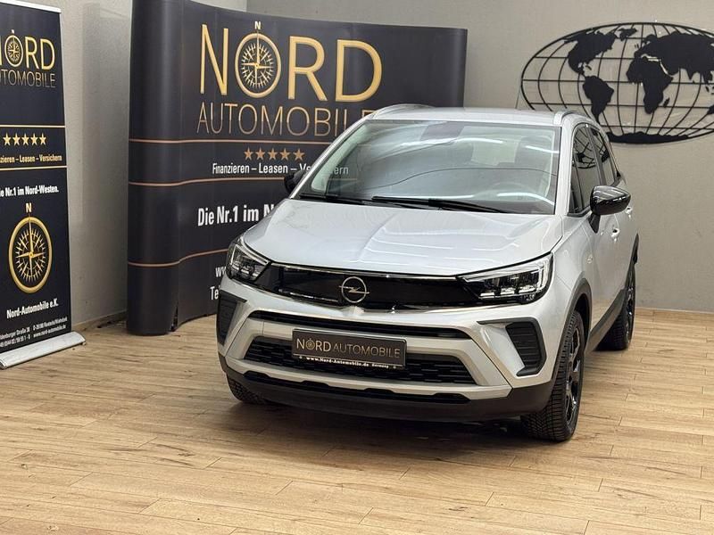 Kristall silber metal (metallic) Gebraucht 2023 Opel Crossland Elegance SUV | 15.889 € (Guter Preis) - Bild 1/3