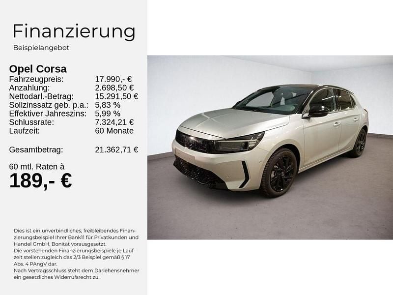 Occasion Opel Corsa S 101 ch (74 kW) 2025 Gris Citadine