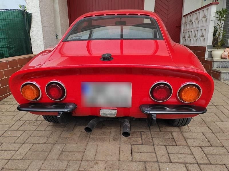 Gebraucht Opel GT 90 PS (66 kW) 1972 Rot Coupé