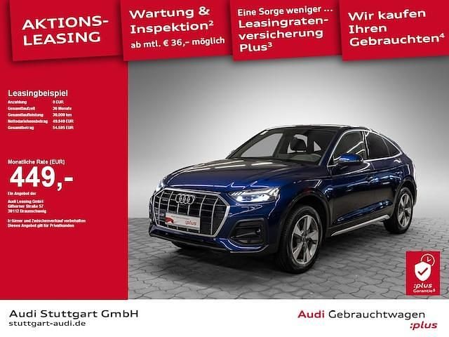 Navarrablau metallic Gebraucht 2024 Audi Q5 Sportback Advanced Plus SUV | 48.820 € (Guter Preis) - Bild 1/1