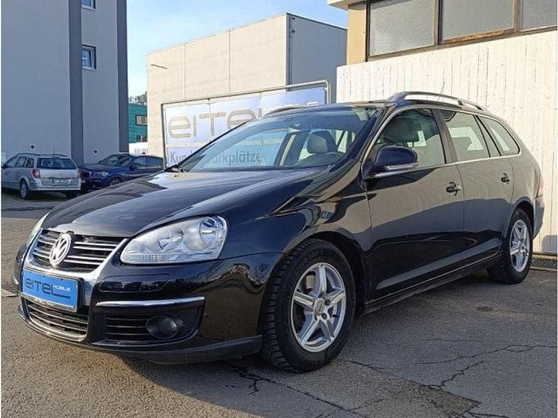 Schwarz Gebraucht 2008 VW Golf V Sportline Kombi | 1.990 € (Superpreis) - Bild 1/4