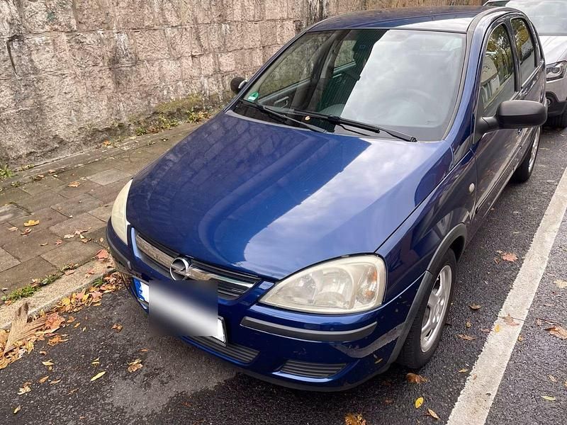 Blau Gebraucht 2005 Opel Corsa Limousine | 1.190 € (Fairer Preis) - Bild 1/4