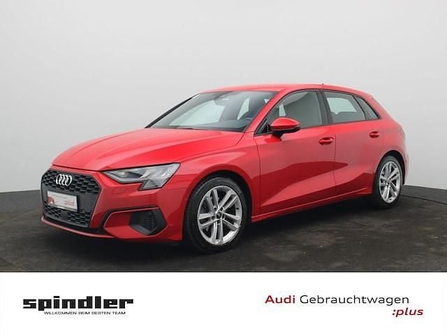 Second-hand Audi A3 S-Line 150 CP (110 kW) 2023 Roșu Berlinǎ