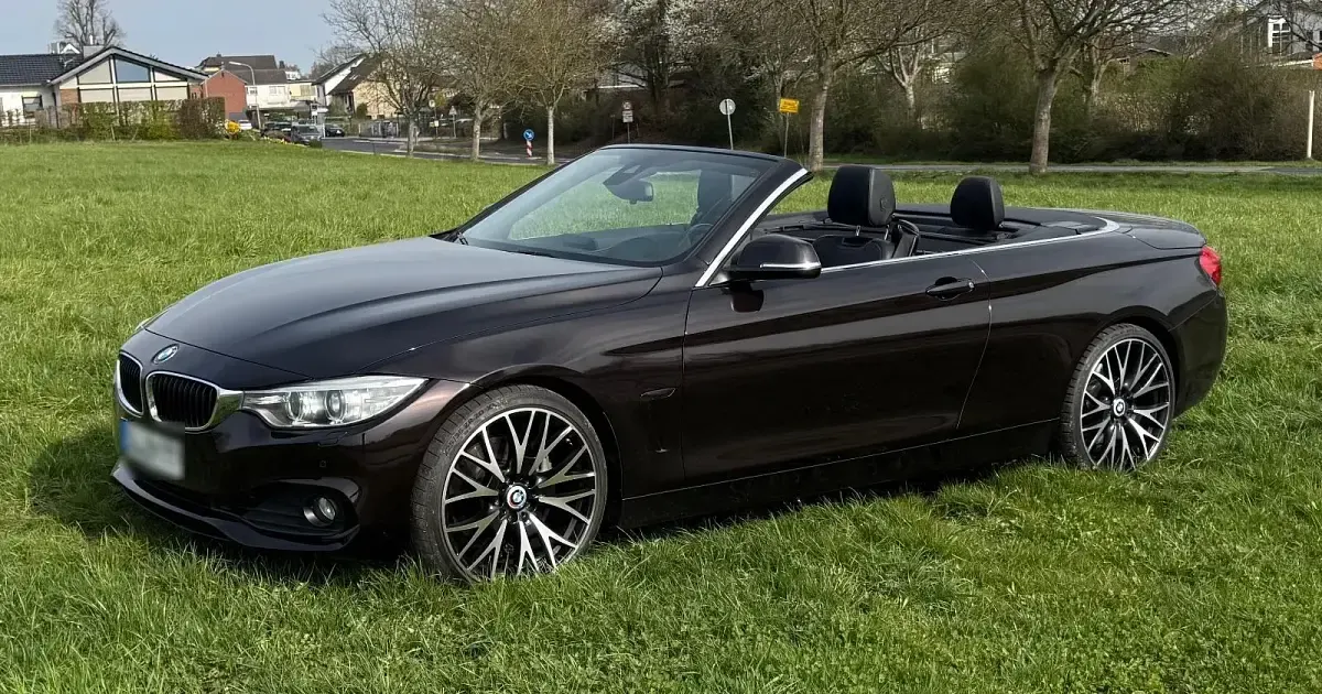 Gebraucht BMW 435 M Sport 306 PS (225 kW) 2014 Braun Cabrio