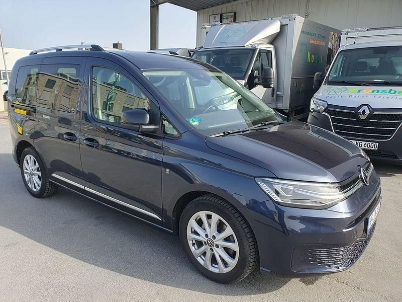 Gebraucht VW Caddy Style 122 PS (89 kW) 2021 Blau Van / Kleinbus