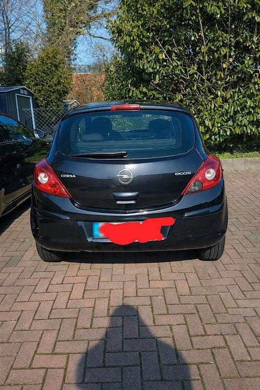 Gebraucht Opel Corsa 75 PS (55 kW) 2012 Schwarz Kleinwagen