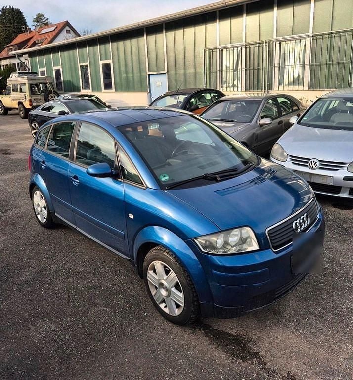 Blau Gebraucht 2004 Audi A2 S-Line Kleinwagen | 2.200 € (Guter Preis) - Bild 1/4