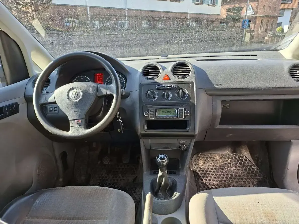 Gebraucht VW Caddy 105 PS (77 kW) 2009 Candyweiß Van / Kleinbus