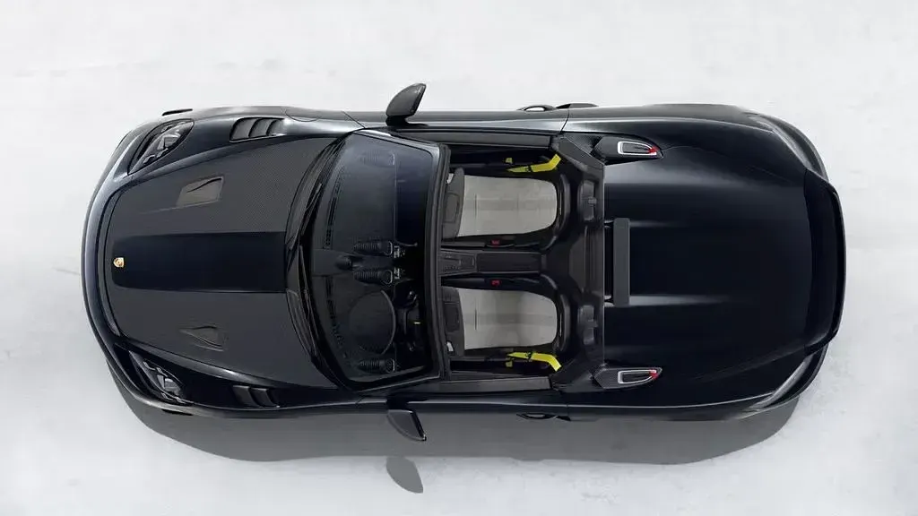 Gebraucht Porsche 718 Spyder RS 500 PS (367 kW) 2025 Schwarz Cabrio
