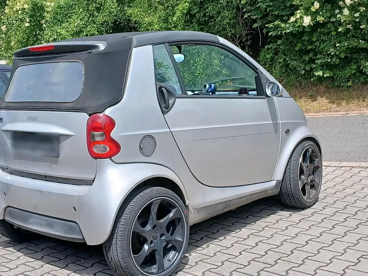 Gebraucht Smart ForTwo Cabrio 61 PS (44 kW) 2003 Silber Cabrio