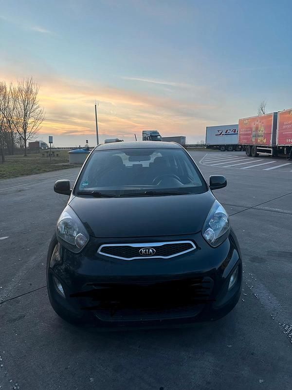 Gebraucht Kia Picanto 69 PS (50 kW) 2012 Schwarz Kleinwagen