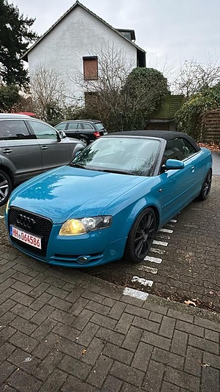 Blau Gebraucht 2010 Audi A4 Cabrio | 7.680 € (Fairer Preis) - Bild 1/2