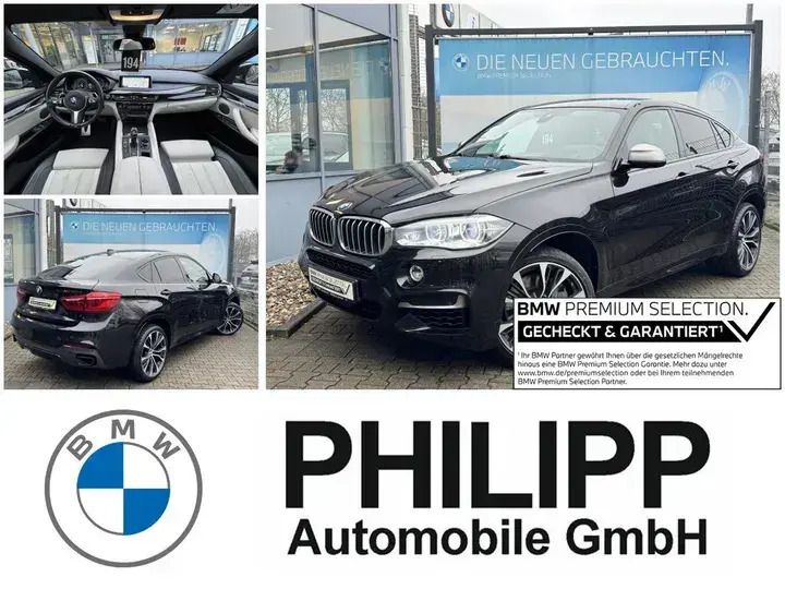 Gebraucht BMW X6 M50 Shadowline 381 PS (280 kW) 2017 Black sapphire SUV