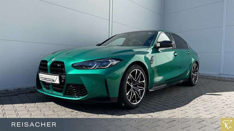 Isle of man grün metallic Gebraucht 2024 BMW M3 Competition Edition Limousine | 75.749 € - Bild 1/4