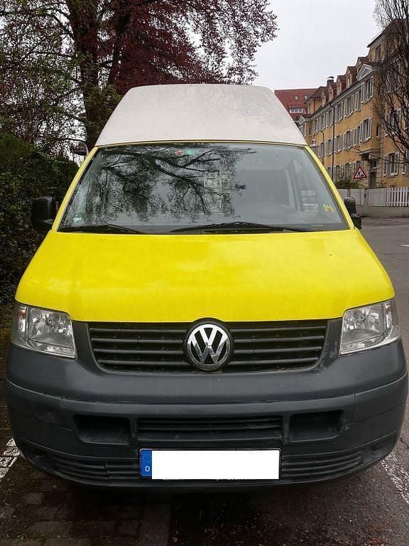 Usata VW Transporter 131 CV (96 kW) 2008 Giallo Furgone
