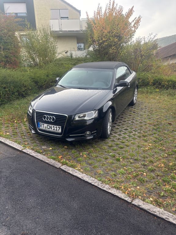 Schwarz Gebraucht 2010 Audi A3 Cabriolet Sport Cabrio | 8.900 € (Fairer Preis) - Bild 1/4