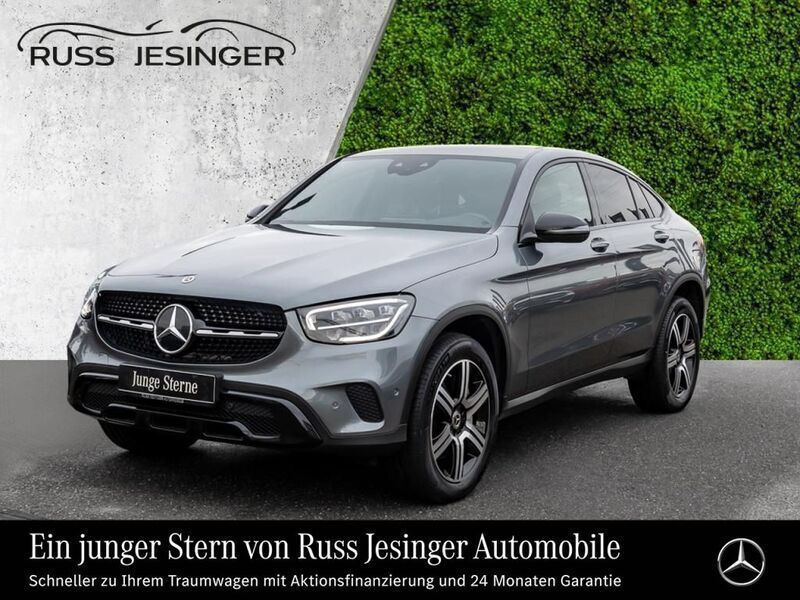 Metalliclack selenitgrau Gebraucht 2022 Mercedes GLC300e Exclusive Coupé | 41.880 € (Guter Preis) - Bild 1/4