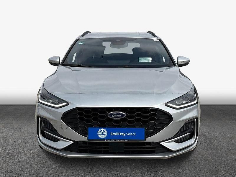 Gebraucht Ford Focus ST-Line X 125 PS (91 kW) 2023 Moondust silber metallic Kombi