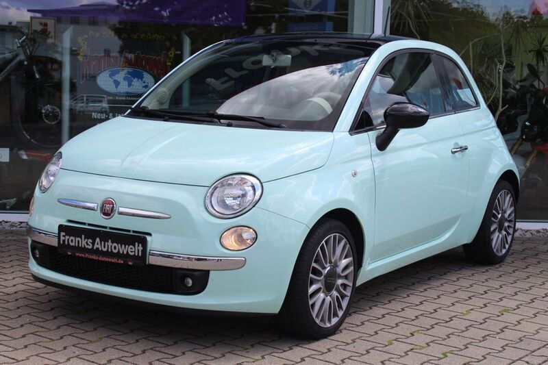 Gebraucht Fiat 500C 105 PS (77 kW) 2014 Grün Cabrio