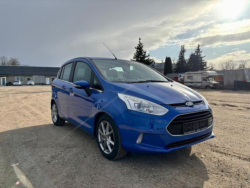 Gebraucht Ford B-MAX Titanium 126 PS (92 kW) 2013 Blau Van / Kleinbus