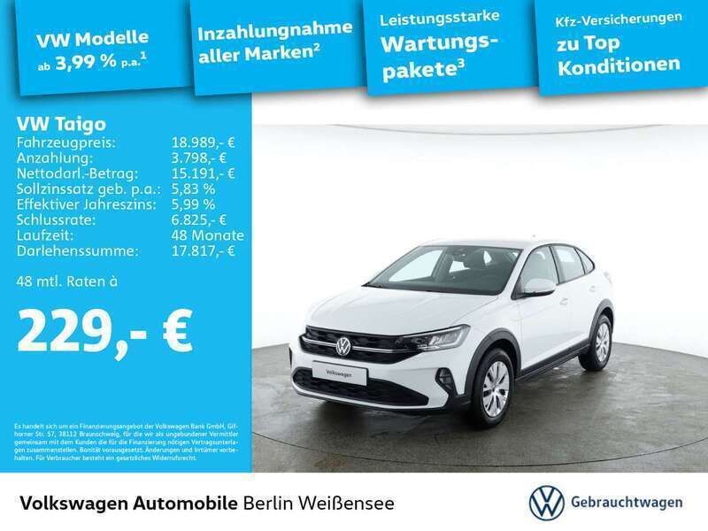 Ascotgrau Gebraucht 2024 VW Taigo Goal SUV | 19.269 € (Guter Preis) - Bild 1/4