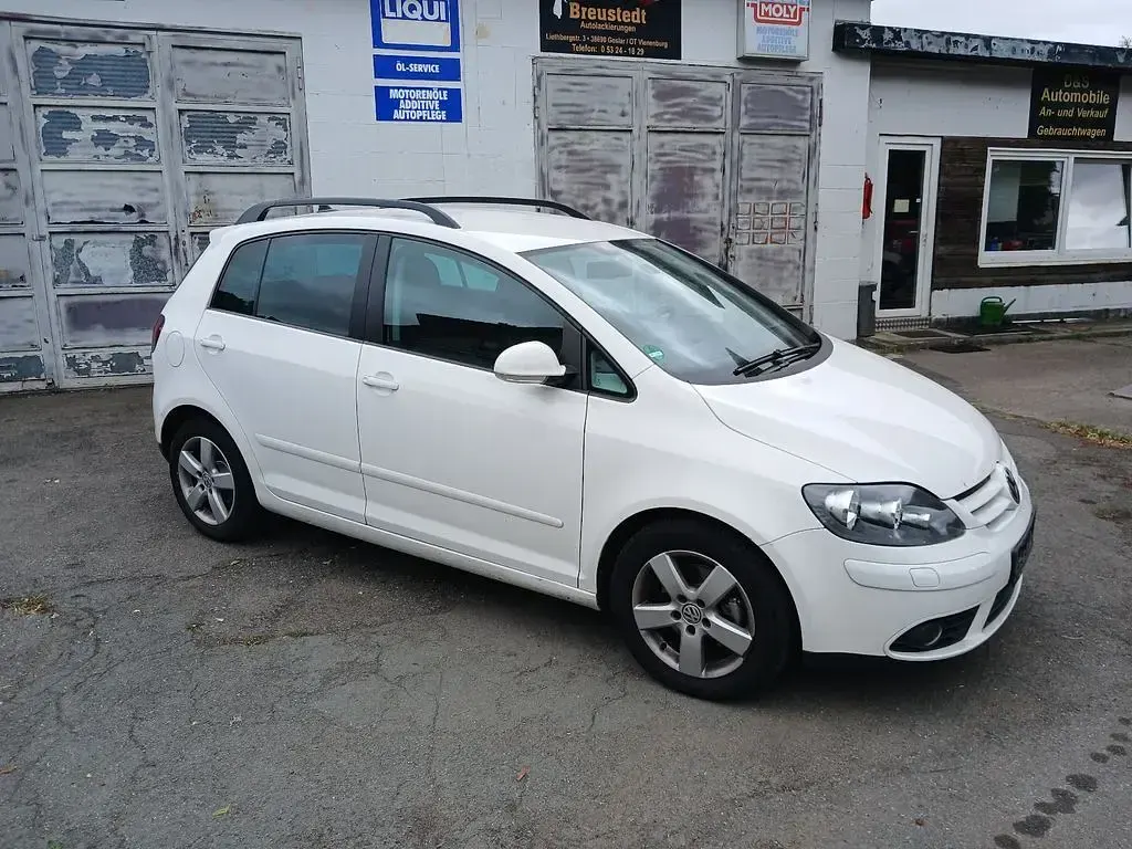 Gebraucht VW Golf Plus Highline 122 PS (89 kW) 2008 Weiß Van / Kleinbus