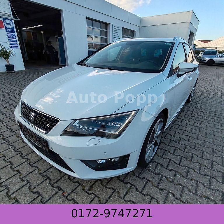 Weiß Gebraucht 2016 Seat Leon ST FR Kombi | 9.500 € (Guter Preis) - Bild 1/4