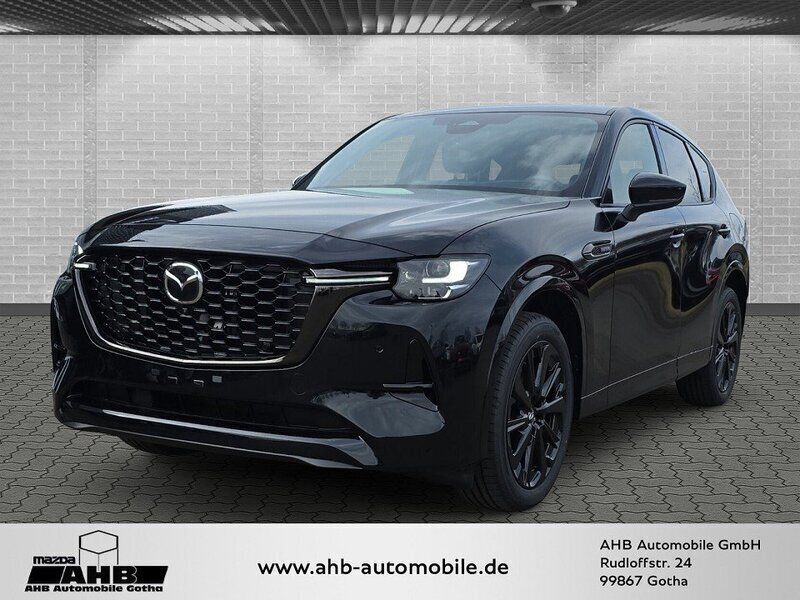 Jet black Neu 2025 Mazda CX-60 Homura-Line SUV | 53.890 € (Superpreis) - Bild 1/4
