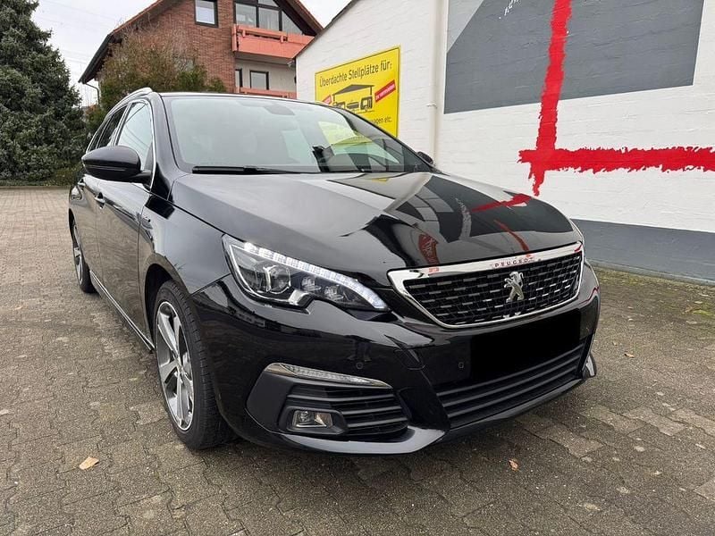 Schwarz Gebraucht 2018 Peugeot 308 GT-line Kombi | 7.290 € (Superpreis) - Bild 1/4