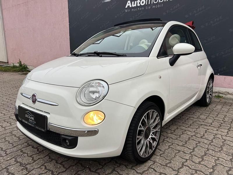 Weiß Gebraucht 2010 Fiat 500C Cabrio | 5.990 € (Fairer Preis) - Bild 1/4
