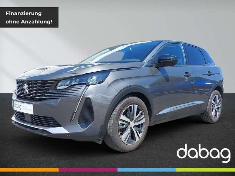 Platinium grau metallic Gebraucht 2022 Peugeot 3008 Allure SUV | 23.975 € (Guter Preis) - Bild 1/4