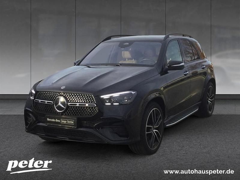 Metalliclack obsidianschwarz Gebraucht 2024 Mercedes GLE450 AMG AMG SUV | 91.470 € (Etwas zu teuer) - Bild 1/4