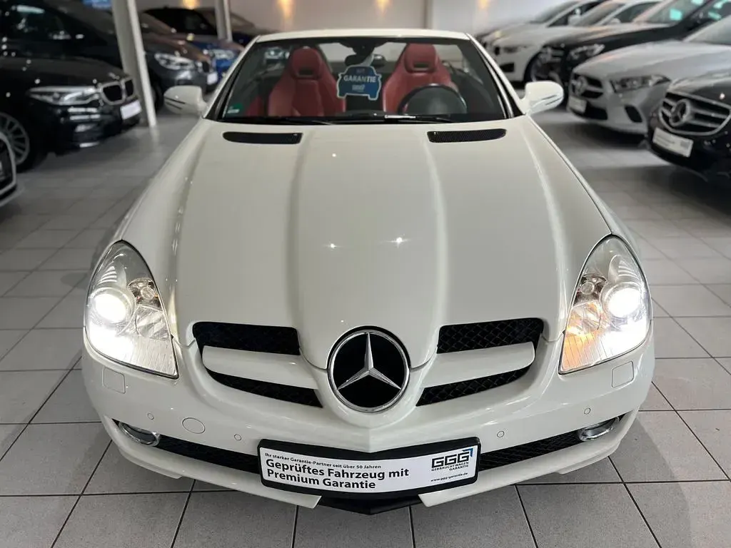 Usata Mercedes SLK200 184 CV (135 kW) 2008 Bianco Cabrio