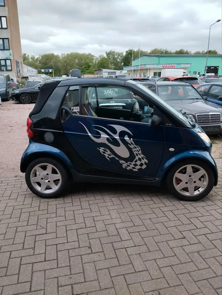 Gebraucht Smart ForTwo Cabrio 61 PS (44 kW) 2004 Blau Cabrio