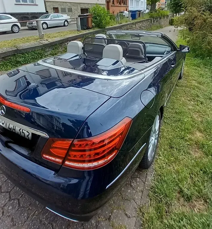 Occasion Mercedes E200 184 ch (135 kW) 2014 Bleue Cabriolet