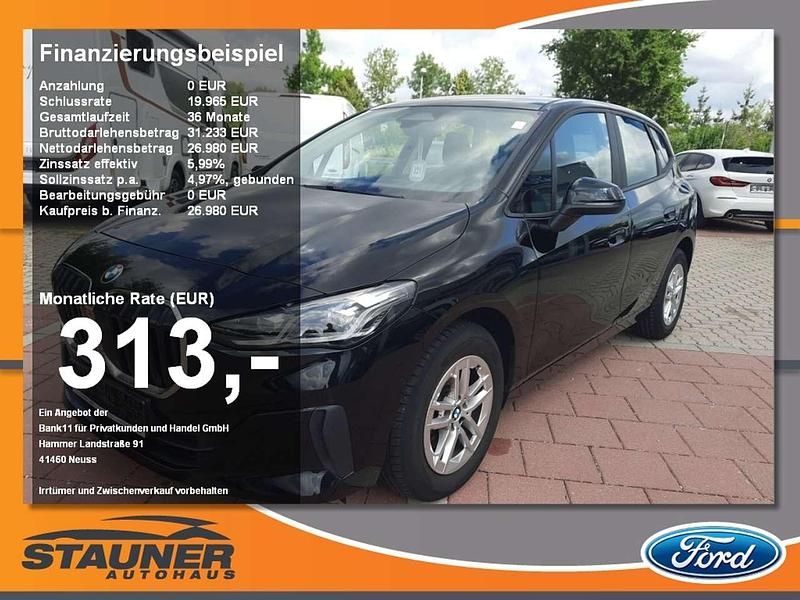 Schwarz ii Gebraucht 2024 BMW 218 Active Tourer Van / Kleinbus | 25.980 € (Superpreis) - Bild 1/4