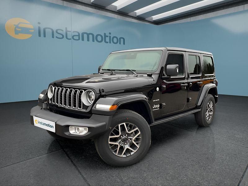 Schwarz Gebraucht 2024 Jeep Wrangler Unlimited SUV | 63.549 € (Fairer Preis) - Bild 1/4